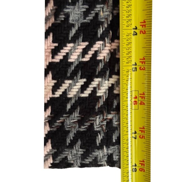 Nygard Collection Vintage Houndstooth Pink, Gray & Black Skirt Suit Size 2 & 4 - Picture 13 of 16